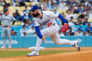 【MLB】627日ぶり白星のド軍ゴンソリン、復帰マウンドは緊張感ゼロ……　ロバーツ監督「彼の頭脳はちょっと変わっている」と独自見解 画像