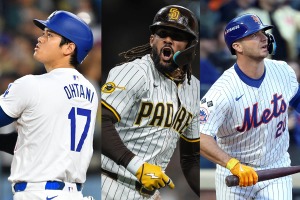 【MLB】ナ・リーグは大谷翔平ら大混戦の「MVP争い」　公式サイト模擬投票で“トップ3”に急浮上したのは…… 画像