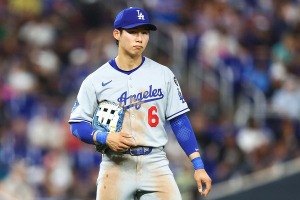 【MLB】ド軍でデビュー果たした韓国の26歳逸材「活気を与える」　ロバーツ監督が明かす育成プラン、現地メディアが言及する残留の可能性 画像
