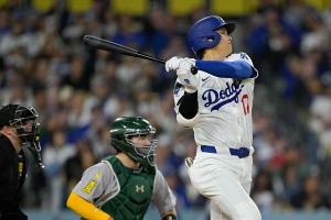 【MLB】大谷翔平、驚愕の2打席連発“176キロ”15号アーチ　米記者困惑「MVPを与えるのはまだ早すぎるだろうか……」 画像
