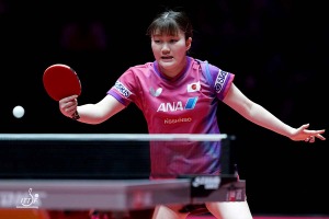 大藤沙月、21歳迎えた新星がストレート快勝で“デビュー”　チリの41歳サウスポー撃破で好スタート【世界卓球2025】 画像