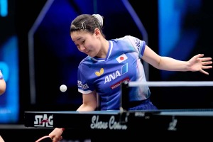 張本美和、金琴英とのフルゲーム激闘制しリベンジ成功　北朝鮮の難敵退け4回戦へ、シンガポール勢と激突【世界卓球2025】 画像