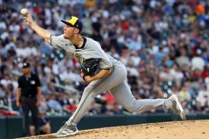 【MLB】ブルワーズ怪物ルーキー、驚愕の“154キロスライダー”で打者転倒　米記者絶賛のデビュー2戦11回無安打投球「信じられない」 画像