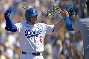 【MLB】逆転満塁弾を放ったド軍マンシー、今季2度目の1試合7打点はレア記録　米データ会社「1951年以来、最短の……」と伝える 画像
