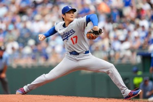 【MLB】大谷翔平、衝撃のメジャー自己最速“163.7キロ”にマニア驚愕「野球界最高の才能」　公式記者も二刀流に賛辞「この男は29本塁打も放つ」 画像