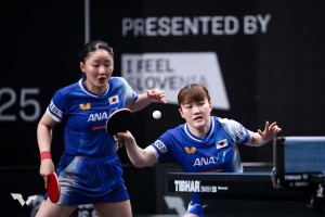 17歳張本美和、21歳大藤沙月の次世代ペアが「効果的な化学反応を形成」　両者の“補完性”に中国メディアも注目「安定さを維持」 画像