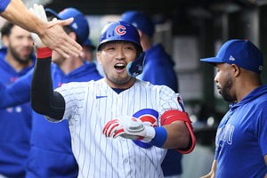 【MLB】鈴木誠也、オールスター出場に関する質問に“ジョーク”で返答　大谷翔平、山本由伸らは選出も「もう埋まってしまっているので……」 画像