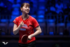 長﨑美柚、世界4位の王芸迪にストレート負けで中国撃破ならず　好調の23歳サウスポーは1回戦で終戦【卓球・USスマッシュ】 画像