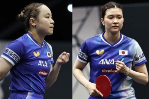 伊藤美誠、中国撃破の橋本帆乃香と4強進出かけて激突　過去戦績は“カットマンキラー”が優位も、優勝争い左右する大一番へ【卓球・USスマッシュ】 画像