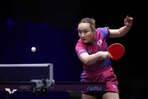伊藤美誠、快進撃の“カットマン”橋本帆乃香との激闘制す　4－2で競り勝ち日本女子唯一の4強、元世界1位と激突へ【卓球・USスマッシュ】 画像