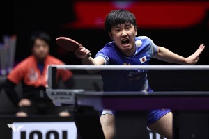 張本智和、台湾エース撃破＆4強入りを振り返る「毎回接戦でタフな試合」　世界1位・林詩棟との大一番には「万全の準備を」【卓球・USスマッシュ】 画像