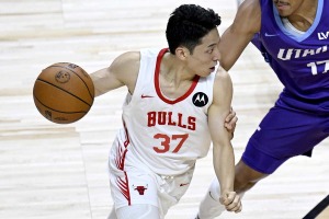 【NBA】河村勇輝、ブルズと2Way契約で高まる評価「勤勉さと創造性が称賛」　“神様”もプレーの名門で勝ち取った信頼に地元メディアも注目 画像