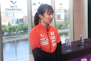 早田ひなが語った“シーズン2”の現在地「現実を突きつけられた」　苦しみを経て感じ取った確かな成長【WTTチャンピオンズ横浜】 画像