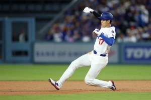 【MLB】大谷翔平、四球から2試合ぶり“今季16個目”の盗塁でチャンスメーク　マンシーの適時打で生還 画像