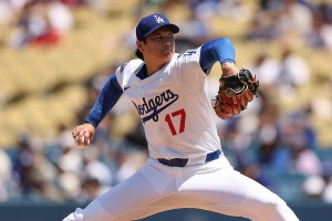 【MLB】「ファンタスティック！」大谷翔平の投球をロバーツ監督称賛　160キロ超え連発で4回8K……「本当にいい球を投げてくれた」 画像