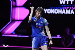 初陣勝利の早田ひなが明かした立ち位置　“盟友”伊藤美誠も歩んだ道へ「孤独な自分との勝負が多くなる」【WTTチャンピオンズ横浜】 画像