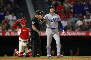 【MLB】大谷翔平、最終回に4試合連発“185キロ”勝ち越し43号アーチ　抑えジャンセンを粉砕 画像