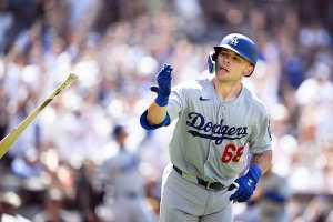 【MLB】「ショウヘイと試合中ずっと……」決勝3ランを放ったド軍の24歳ルーキーに期待の声　指揮官は今後を展望「あの瞬間の自信を土台に」 画像