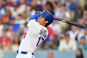 【MLB】大谷翔平「1番DH」スタメン　25歳の“剛腕右腕”からリーグ単独首位となる2戦連発46号アーチなるか 画像