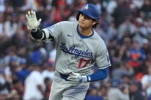 【MLB】大谷翔平、特大49号に公式記者が驚愕スタッツ続々紹介　“最強1番打者”が記録ラッシュで大台も目前 画像