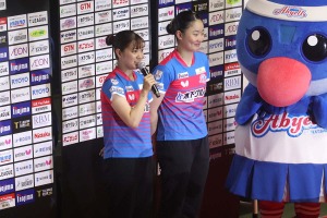 長﨑美柚が2点起用で導いたKA神奈川の完全勝利「4－0で勝つことを目標に」　ホームの大観衆に感謝「いつも以上に頑張れた」【Tリーグ】 画像