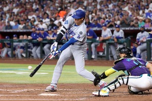 【MLB】大谷翔平、“2年連続”今季54号アーチで新たな記録を更新　ルース、Aロッドに次ぐ史上3位に浮上、地区優勝に貢献した一発で 画像