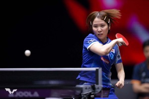 平野美宇、世界女王・孫穎莎に第2G圧倒も1－3で敗戦　随所に好プレーで奮闘も注目対戦に敗れ1回戦で姿を消す【チャイナスマッシュ2025】 画像