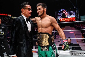 【RIZIN】“33秒殺”シェイドゥラエフ「誰と見たい？」　榊原CEOの問いかけにファンから意見が殺到、本人は“二階級制覇”も視野 画像