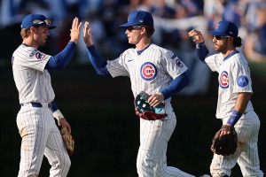 【MLB】カブスお家芸「最強センターライン」が美技連発、パドレス撃破で8年ぶりの地区S進出　PCAにスワンソンらが守備でも躍動 画像