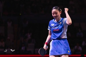 張本美和、現地メディアが振り返る中国撃破＆団体金奪取　世界女王・孫穎莎相手の逆転勝ちで「精神力とレベルの高さを証明」【アジア卓球選手権】 画像