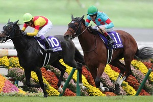 【秋華賞】ジョッキーカメラに見たカムニャックの異変と、勝敗を分けたルメール騎手の好判断に「ガチで神騎乗」の声 画像