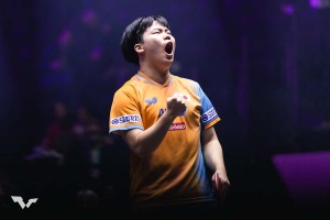 松島輝空、世界15位のサウスポーが見据える“高み”　難敵相手にストレート勝ちも「目指すは優勝しかない」【WTTチャンピオンズ・モンペリエ】 画像