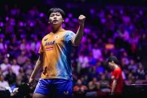 松島輝空、殊勲の準Vに中国メディアも熱視線「日本卓球界の期待の星」　“完全アウェー”で見せた圧巻プレーに仏選手も脱帽【WTTチャンピオンズ・モンペリエ】 画像