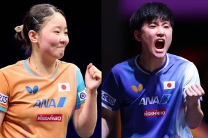 張本美和、張本智和がエース起用でシングルスに臨む　早田ひなが戸上隼輔とペア結成で混合ダブルスに抜擢【卓球・ITTF混合団体W杯2025】 画像