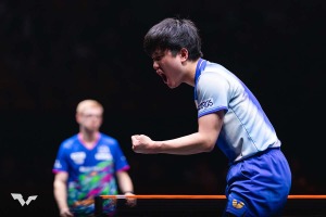 エース・張本智和が振り返った“天敵撃破”の要因　悲願の初優勝へあと2勝、好相性の世界2位・中国勢と準決勝で激突【WTTファイナルズ香港】 画像