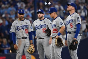 【MLB】「最も高齢なグループ」3連覇を狙うドジャースに潜むリスク……米メディアが警鐘を鳴らした数字「30.7」とは？ 画像