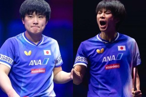 張本智和、世界王者との激闘に惜敗も堂々の銀メダル　戸上隼輔は殊勲の銅メダル　張本美和は中国サウスポーに屈し4位【ITTF-ATTUアジアカップ】 画像