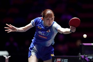 早田ひな、世界5位の蒯曼とのフルゲーム激闘を制し初白星　“日中サウスポー対決”に意地の勝利でベスト8進出【シンガポールスマッシュ】 画像