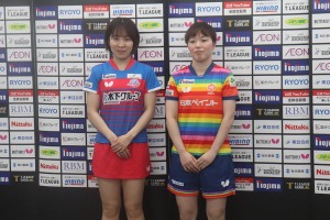平野美宇は“キーマン”張本美和に期待「引っ張ってくれる」　芝田沙季はMVP受賞の横井咲桜に太鼓判「本当に強い」　POセミファイナルで対戦【Tリーグ】 画像