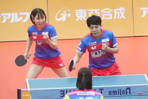 平野美宇、主将が語る国際ぺア結成の裏側「“言葉の壁”がなくできた」　収穫に挙げた中国超級リーグでの経験【Tリーグ】 画像