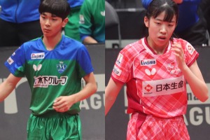 POで躍動した卓球新世代の“共通項”「スポーツ選手にとって一番大事」　16歳・川上流星＆18歳・面手凛が示した存在感【Tリーグ】 画像