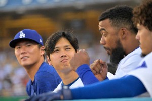【MLB】大谷翔平、テオスカーが出した「スペイン語クイズ」に奇跡的な正解　球場ファンが爆笑した“珍解答”とは…… 画像