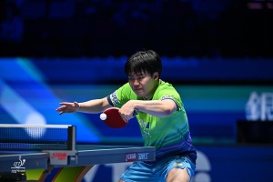 松島輝空、台湾エース・林昀儒とのフルゲーム激闘制す　サウスポー対決に初勝利の18歳が快進撃で優勝に王手【ITTF男女ワールドカップ】 画像