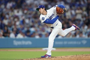 【MLB】大谷翔平、窮地で見せた全力フォーシーム4球「100、100、100、100マイル」　米メディア絶賛の6回1失点10奪三振「彼はやっぱり本物だ」 画像