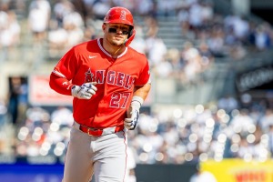 【MLB】トラウトが4試合連発7号、ヤンキースタジアムでメジャー史上初の記録樹立　キャリアハイ「60本塁打ペース」の固め打ち 画像