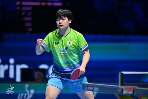 16歳・松島輝空が初出場で中国の世界王者に衝撃ラリー　WTT公式が2024年大会で見せた“死闘”に再脚光【世界卓球2026】 画像