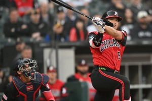 【MLB】「軽く打ったような感じで……」11号アーチの村上宗隆を指揮官称賛　「パワーには本当に驚かされる」キング争いでメジャートップタイ 画像