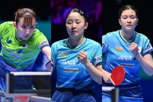卓球日本女子55年ぶり頂点へ　張本美和＆早田ひなのWエースが軸の新布陣　カットマン・橋本帆乃香の“ジョーカー起用”が鍵【世界卓球2026】 画像