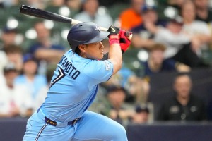 【MLB】岡本和真、打撃不振で屈辱の今季2度目「ゴールデンソンブレロ」　1試合4三振で「直近34打数2安打」 画像