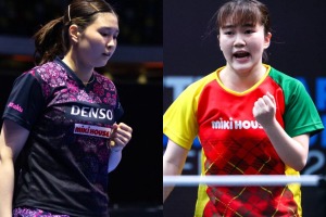 卓球日本女子同士の頂上決戦　連覇狙うカットマン・橋本帆乃香と好調の22歳・大藤沙月が激突　過去戦績五分の戦い【WTTコンテンダーラゴス】 画像